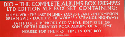 Dio (2) : The Complete Albums 1983-1993 (LP, Album, RE, RM, RP + LP, Album, RE, RM, RP + LP)
