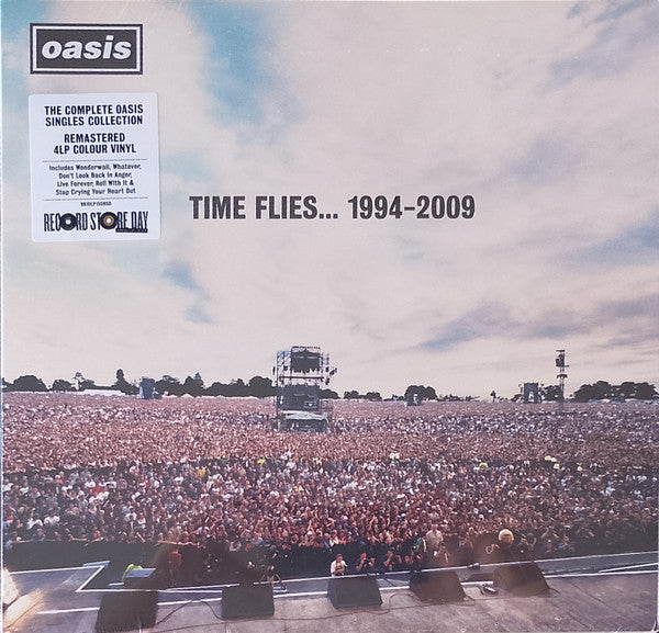 Oasis (2) : Time Flies... 1994-2009 (LP, Ora + LP, Gre + LP, Pin + LP, Blu + Box, RSD, )