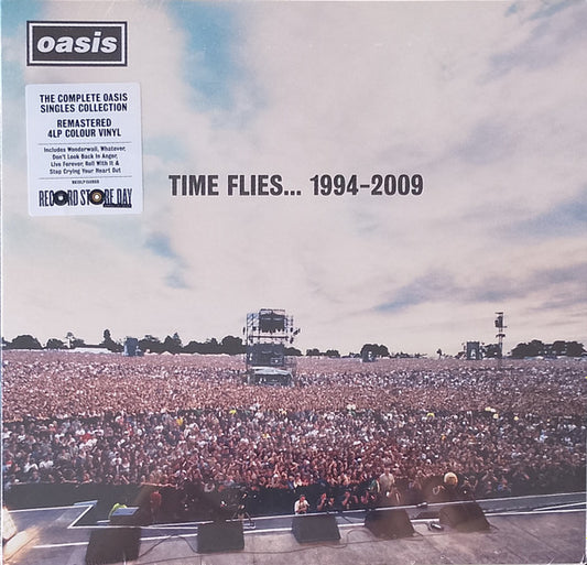 Oasis (2) : Time Flies... 1994-2009 (LP, Ora + LP, Gre + LP, Pin + LP, Blu + Box, RSD, )