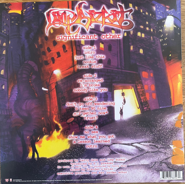 Limp Bizkit : Significant Other (2xLP, Album, RE, 180)