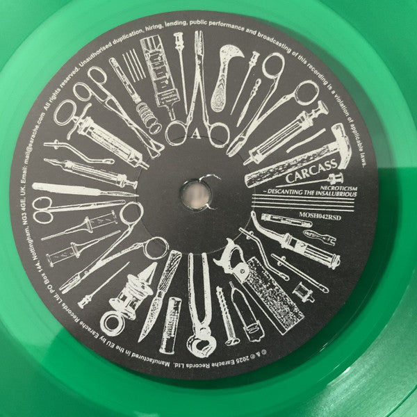 Carcass : Necroticism - Descanting The Insalubrious (LP, Album, RSD, Ltd, RE, RP, Gre)