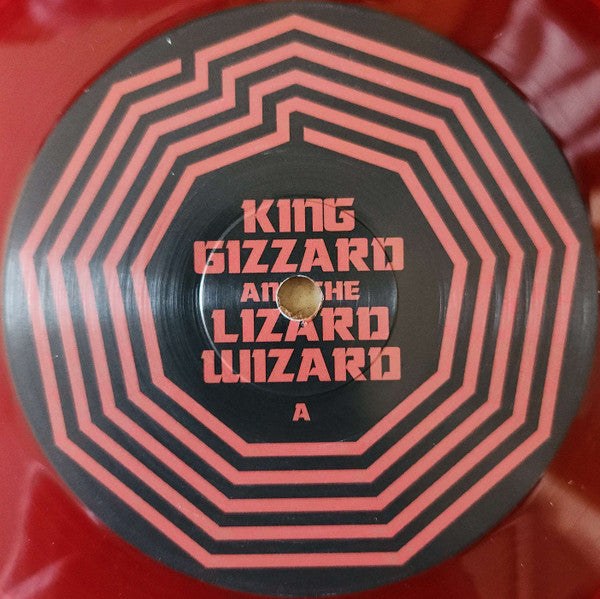 King Gizzard And The Lizard Wizard : Nonagon Infinity Live (2x12", Shape, Comp, Cle)
