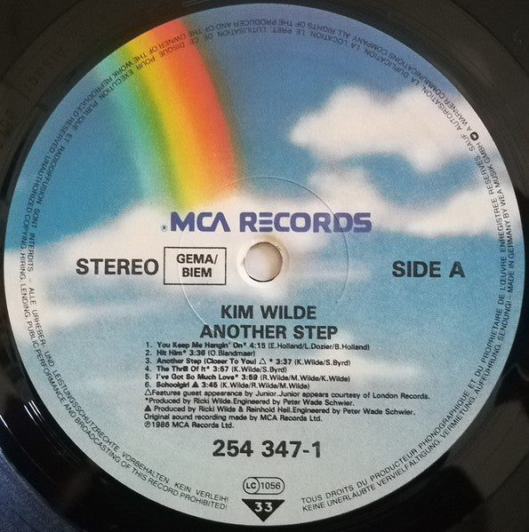 Kim Wilde : Another Step (LP, Album, Als)