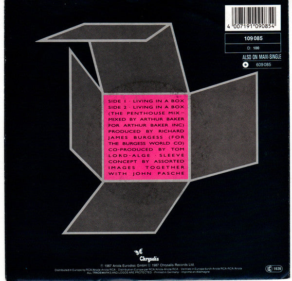 Living In A Box : Living In A Box (7", Single, Sid)