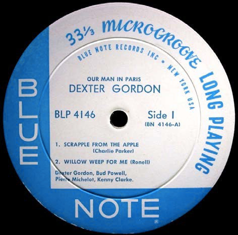 Dexter Gordon : Our Man In Paris (LP, Album, Mono, Dee)
