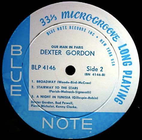 Dexter Gordon : Our Man In Paris (LP, Album, Mono, Dee)