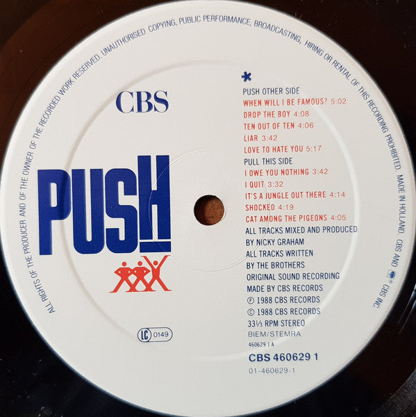Bros : Push (LP, Album)