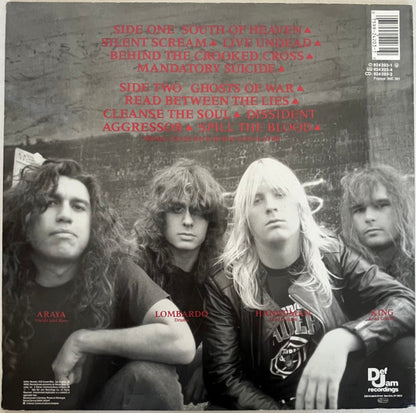 Slayer : South Of Heaven (LP, Album, Tel)