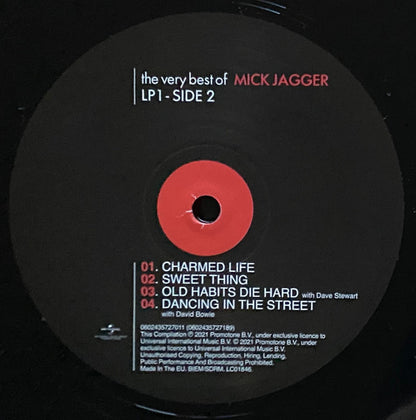 Mick Jagger : The Very Best Of Mick Jagger (2xLP, Comp, RE, RM, Gat)