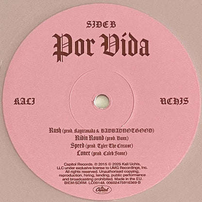 Kali Uchis : Por Vida  (12", EP, RP, Pin)