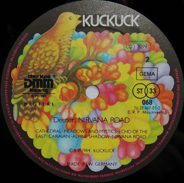 Deuter : Nirvana Road (LP, Album)