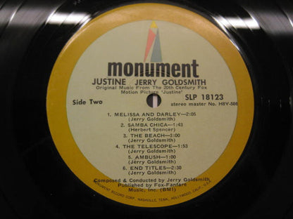 Jerry Goldsmith : Justine (LP, Album)
