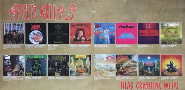 Various : Speed Kills 5 (Head Crushing Metal) (2xLP, Comp)