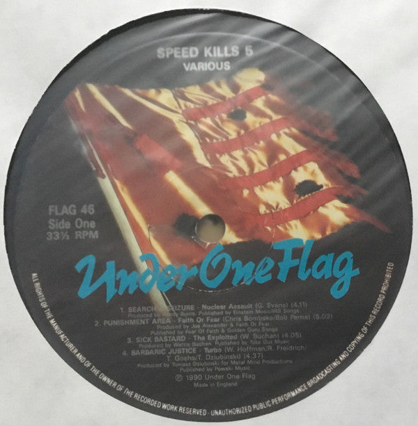 Various : Speed Kills 5 (Head Crushing Metal) (2xLP, Comp)