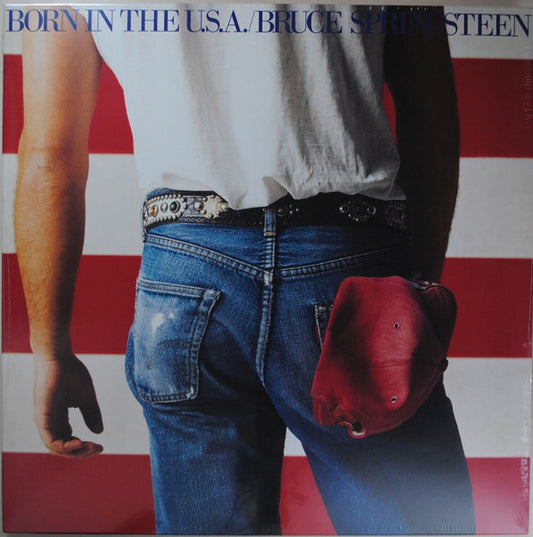 Bruce Springsteen : Born In The U.S.A. (LP, Album, RE, RM, 180)