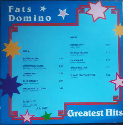 Fats Domino : Greatest Hits (LP, Comp, RE)