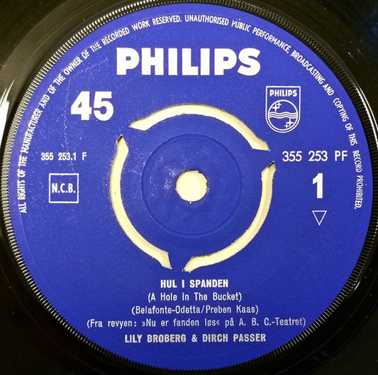 Dirch Passer : Hul I Spanden (7")