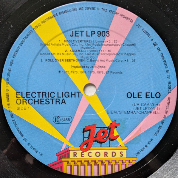 Electric Light Orchestra : Olé ELO (LP, Comp, RE, A)