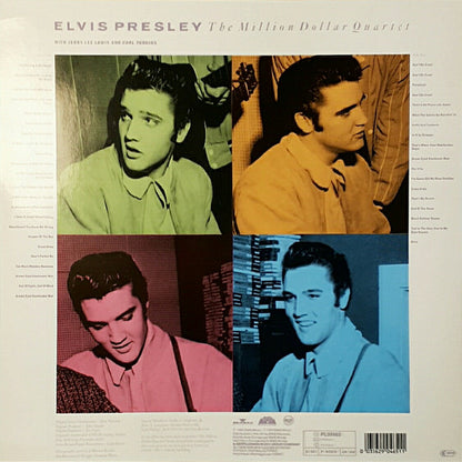 Elvis Presley With Jerry Lee Lewis And Carl Perkins : The Million Dollar Quartet (LP)