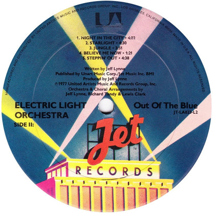 Electric Light Orchestra : Out Of The Blue (2xLP, Album, Ric)