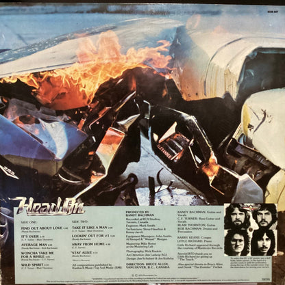 Bachman-Turner Overdrive : Head On (LP, Album, Gat)