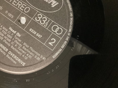 Bachman-Turner Overdrive : Head On (LP, Album, Gat)