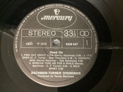 Bachman-Turner Overdrive : Head On (LP, Album, Gat)