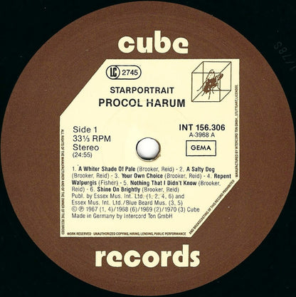 Procol Harum : Starportrait (2xLP, Comp)