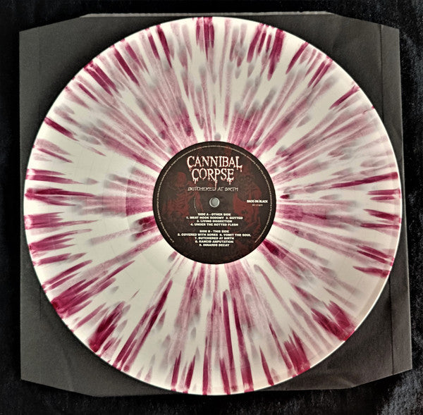 Cannibal Corpse : Butchered At Birth (LP, Album, Ltd, RE, RM, Whi)