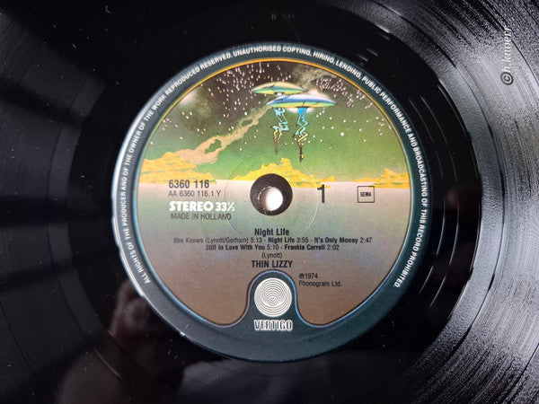 Thin Lizzy : Nightlife (LP, Album)