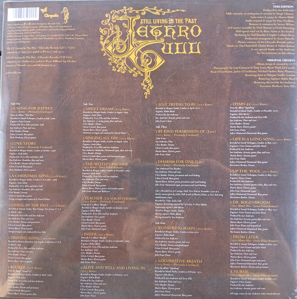 Jethro Tull : Still Living In The Past (The Steven Wilson Remixes) (2xLP, Comp, RE, RM, RP)