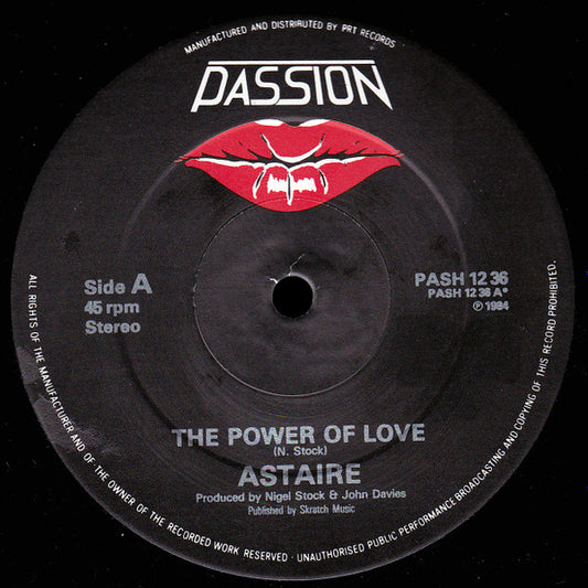 Astaire : The Power Of Love (12")