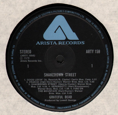 The Grateful Dead : Shakedown Street (LP, Album)
