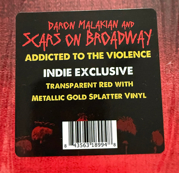 Scars On Broadway : Addicted To The Violence (LP, Album, Ltd, Ind)