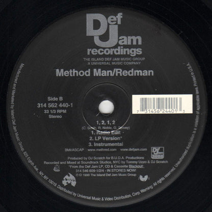 Method Man & Redman : Da Rockwilder (12", RE)