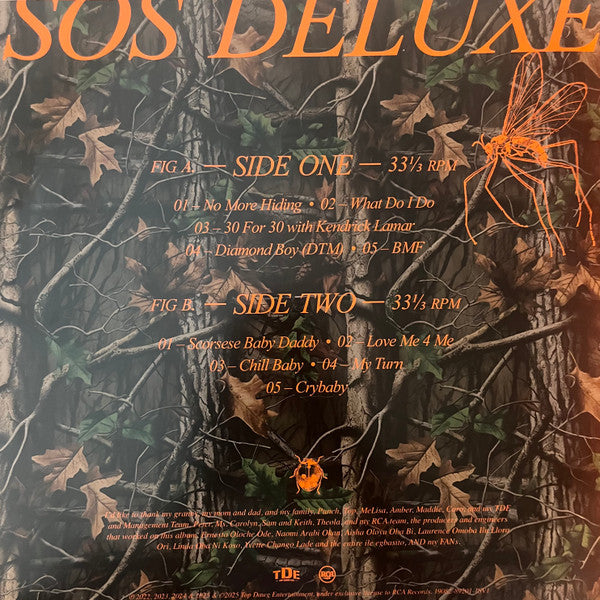 SZA (2) : SOS Deluxe: Lana (4xLP, Album, Dlx, Gre)