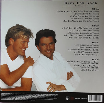 Modern Talking : Back For Good (The 7th Album) (2xLP, Album, RE, Bla)