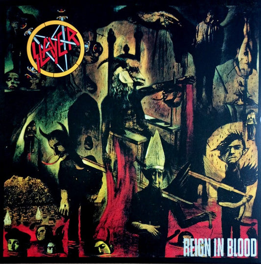 Slayer : Reign In Blood (LP, Album, RE, RM)