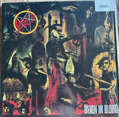 Slayer : Reign In Blood (LP, Album, RE, RM)