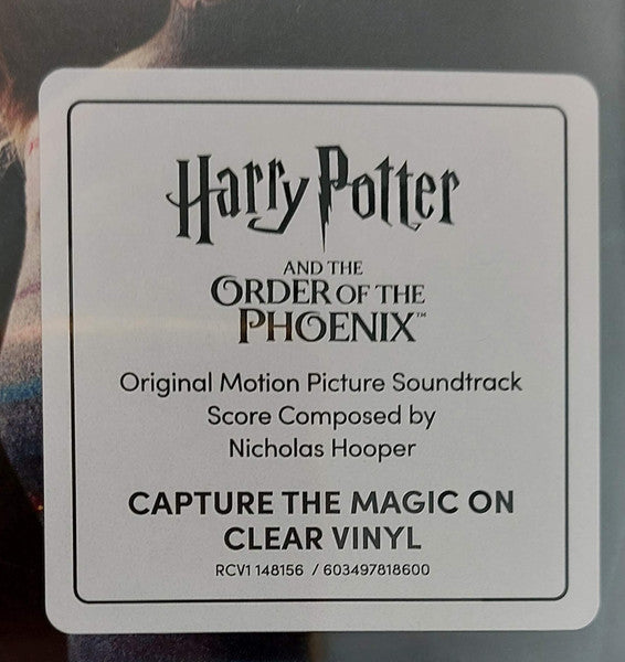 Nicholas Hooper : Harry Potter And The Order Of The Phoenix (Original Motion Picture Soundtrack) (LP, Cle + LP, S/Sided, Etch, Cle + Album, RE)