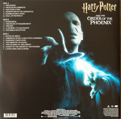 Nicholas Hooper : Harry Potter And The Order Of The Phoenix (Original Motion Picture Soundtrack) (LP, Cle + LP, S/Sided, Etch, Cle + Album, RE)