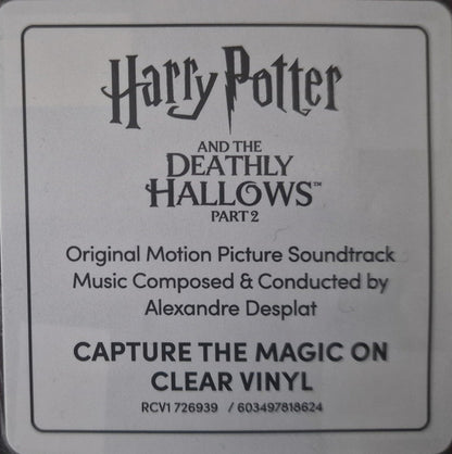 Alexandre Desplat : Harry Potter And The Deathly Hallows Part 2 (Original Motion Picture Soundtrack) (2xLP, Album, RE, Cle)