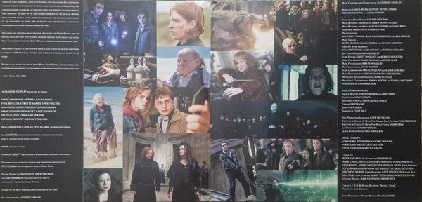 Alexandre Desplat : Harry Potter And The Deathly Hallows Part 2 (Original Motion Picture Soundtrack) (2xLP, Album, RE, Cle)