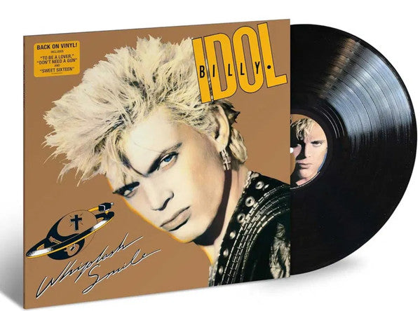 Billy Idol : Whiplash Smile (LP, Album, RE)