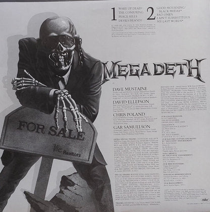 Megadeth : Peace Sells... But Who's Buying? (LP, Album, RE)