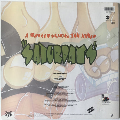 De La Soul : A Roller Skating Jam Named "Saturdays" (12")