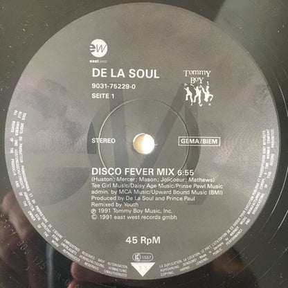 De La Soul : A Roller Skating Jam Named "Saturdays" (12")