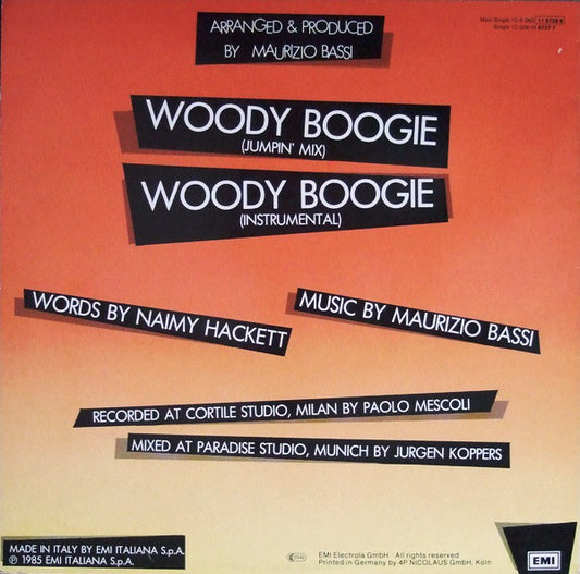 Baltimora : Woody Boogie (Jumping Mix) (12", Maxi)