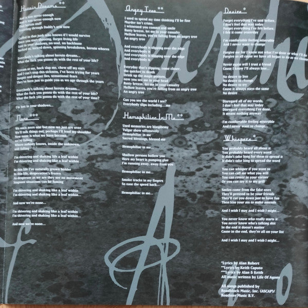 Life Of Agony : Soul Searching Sun (LP, Album, Num, RE, RP, Gol)