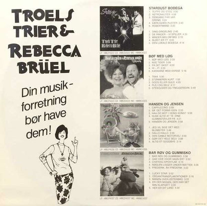 Troels Trier & Rebecca Brüel : Jeg Er På Rekreation - Greatest Hits (LP, Comp)